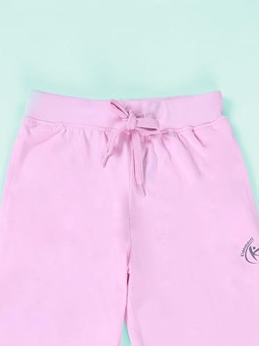 Image of KiddoPanti 100% Cotton Track Pants for Boys & Girls | Soft Single Jersey Fabric | Elastic Waist with Drawcord | Full Length with Rib Hem & Pockets | Joggers and Lowers for Kids