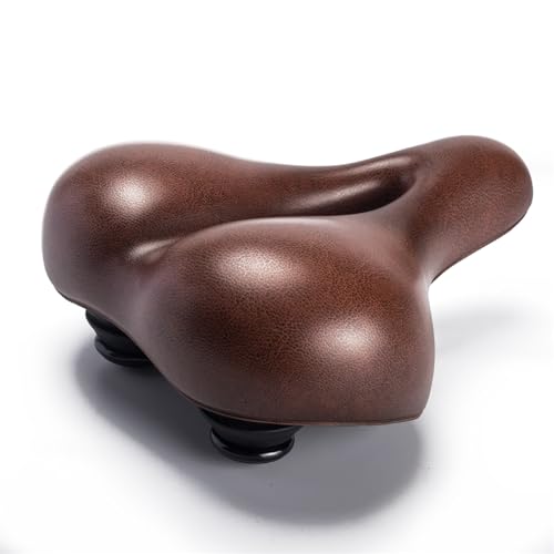 UNISTRENGH Oversized Bike Seat Wide Comfort Bike Saddle Cush