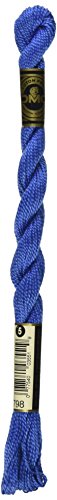 Hilo de algodón perla DMC 115 Color Azul Delft Oscuro miniatura 1