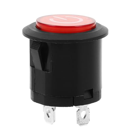 NUOLUX 用電動乗り物対応プッシュボタン スタート電源スイッチ 耐久性重視の交換用押しボタン 高耐久簡単取付プ