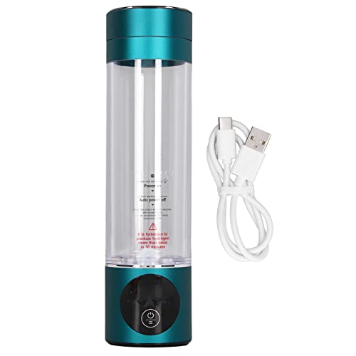 Botella de Fabricante de Agua Rica en Hidrógeno, Máquina de Ionizador de Agua Hydro Erich Recargable de USB Copa Rica en Hidrógeno Portátil Adecuado para la Oficina de Viajes en