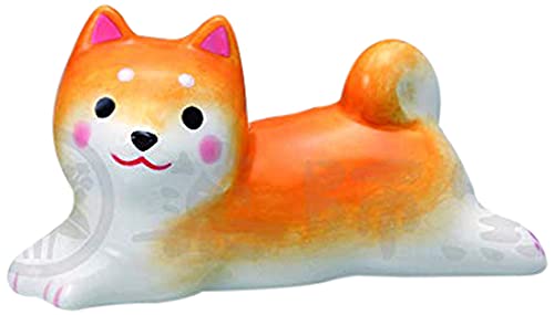 薬師窯 わんこ日和柴犬箸置き(ふせ)3ヶ入のサムネイル