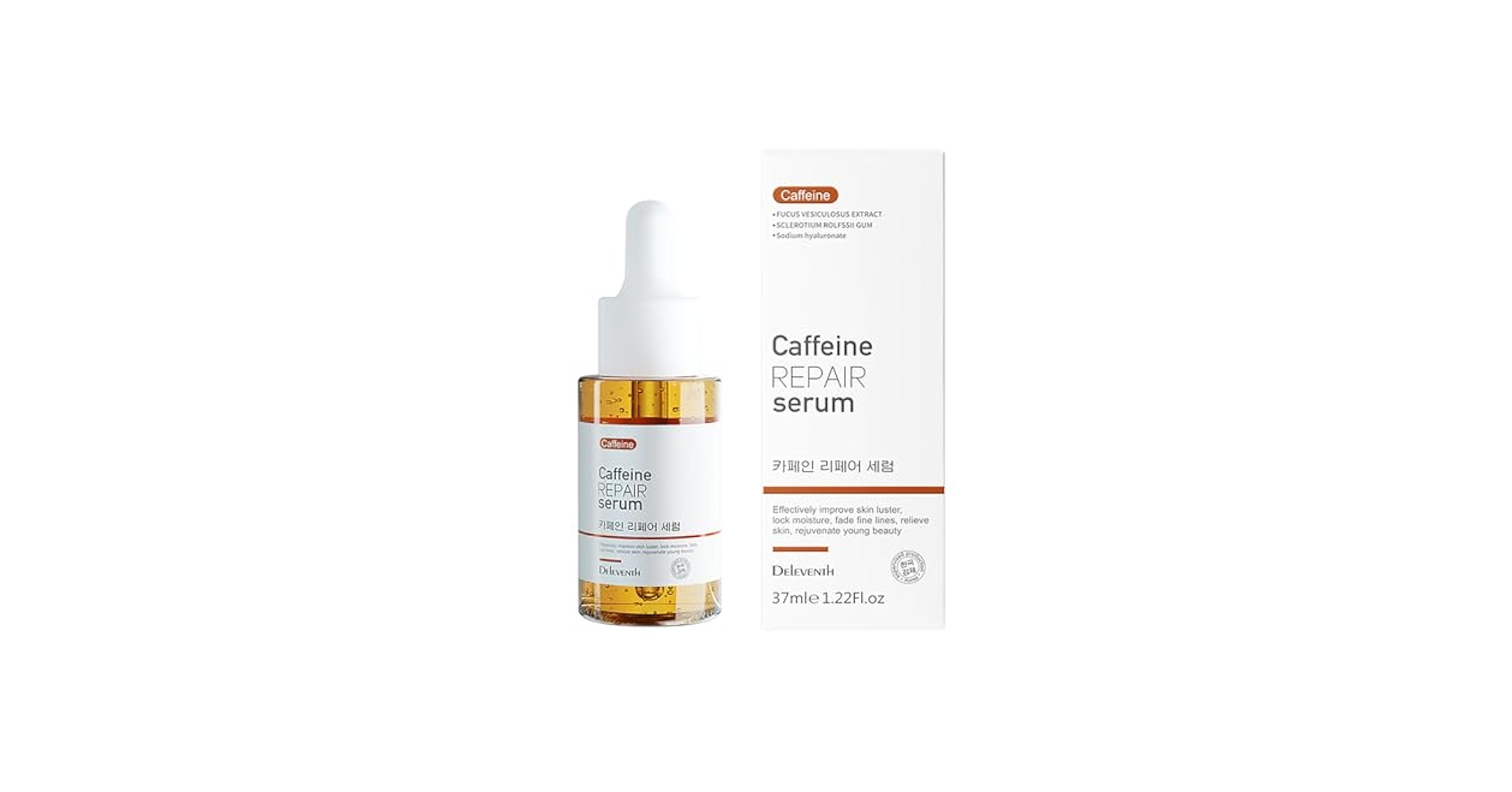 Amazon.com: DEleventh Korean Brand Caffeine Repair Face