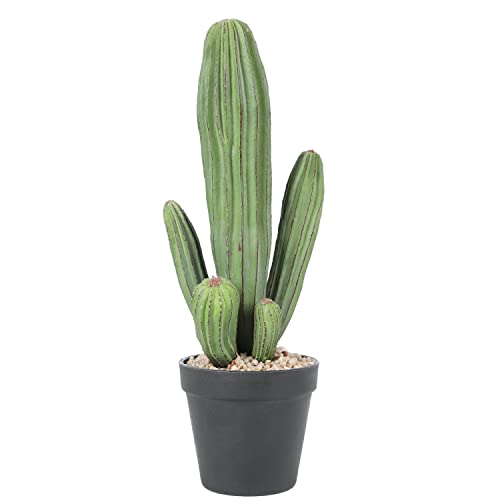 Artificial Cactus Fake Cacti 16" Faux Potted Cactus Plants for Home Office Store Décor Housewarming Gifts