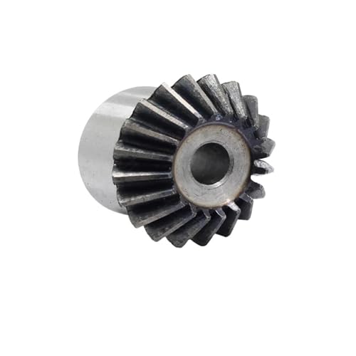 Bevel Gear Pinion Hardware Mechanical 4PCS 1.5 Module 20Tooth Standard Inner Bore, Inner Bore 8/10/12/14/15mm Gear Tooth Spiral Bevel Gear(1.5m20t 15mm Hole)