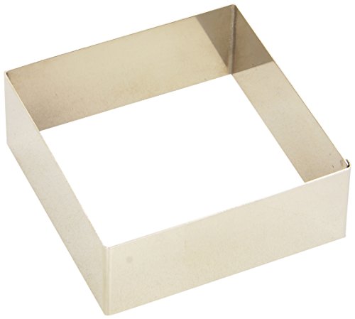 Lacor 68411 Cercle Carre pour Pâtisserie 10 X 10 cm, Gris