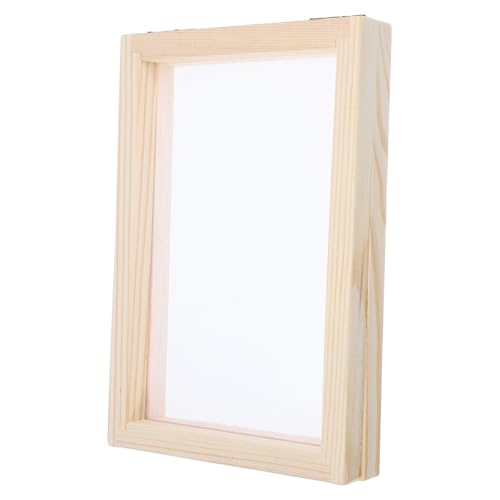 HAPINARY Wood Frame Paper Making DIY Paper Craft Set Mold Screen for Boys and Girls