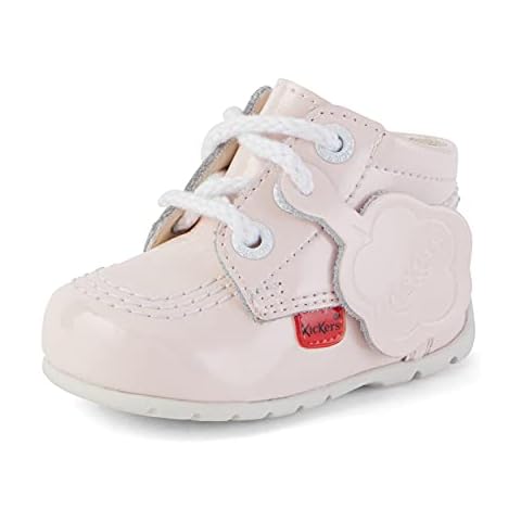 Kickers Baby Pink Kick Hi Ankle Boots Cover