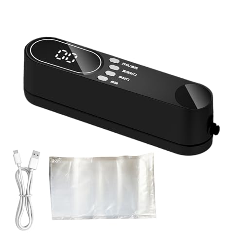 Scelleur sous vide rechargeable et compact pour conservation des aliments - 7