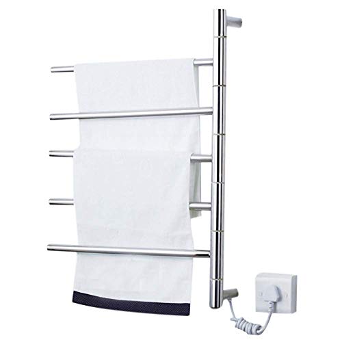 BadheizköRper Elektrisch Mit Thermostat Handtuchhalter HeizköRper Edelstahl, Elektrisch Beheizt WäSche Handtuchtrockner Trockner 5 Bar