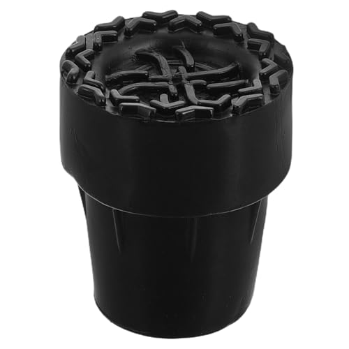 Abaodam Heavy Duty PVC Crutch Bottom Pad Anti Slip Walking Aid Tips Senior-Friendly Easy to Install for Canes Sticks