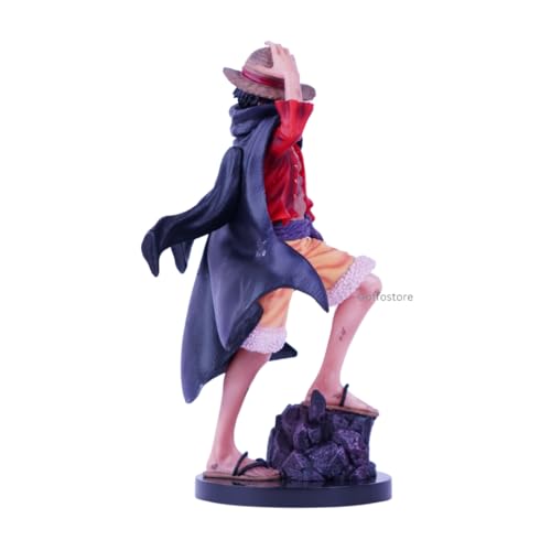 Image of Offo Luffy Wano Arc Action Figure - One Piece Anime PVC Collectible Statue for Home Decor, Office Desk & Study Table | Lightweight Durable Gift for Fans & Collectors