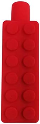 Bomoya Pencil Toppers, Silicone Therapy Toys Chewy Oral Motor Tubes Sensory Fidget Toy Chew Buddy for Autism, Special Needs, Anxiety, ADHD