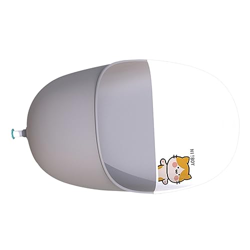 MOLUCKFU 男の子用小便器 ベビー用小便器 幼児用トイレ 漫画デザイン 滑らかタンク 耐久素材 バスルーム収納 立って使えるトイレトレーニング用品