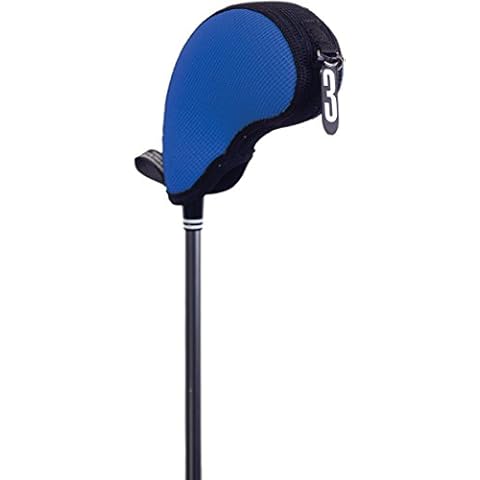 Stealth Club Covers 17020 Hybrid Pocket Mini ID 3-4-5-X Golf Club Head Cover, Royal/Black Cover