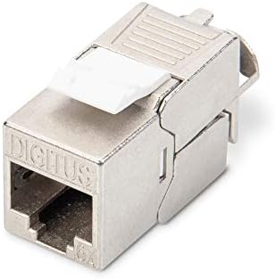 Assmann DN-93615 Digitus Professional CAT 6A Shielded Keystone Module, Tool-Free Installation Keystone Jack