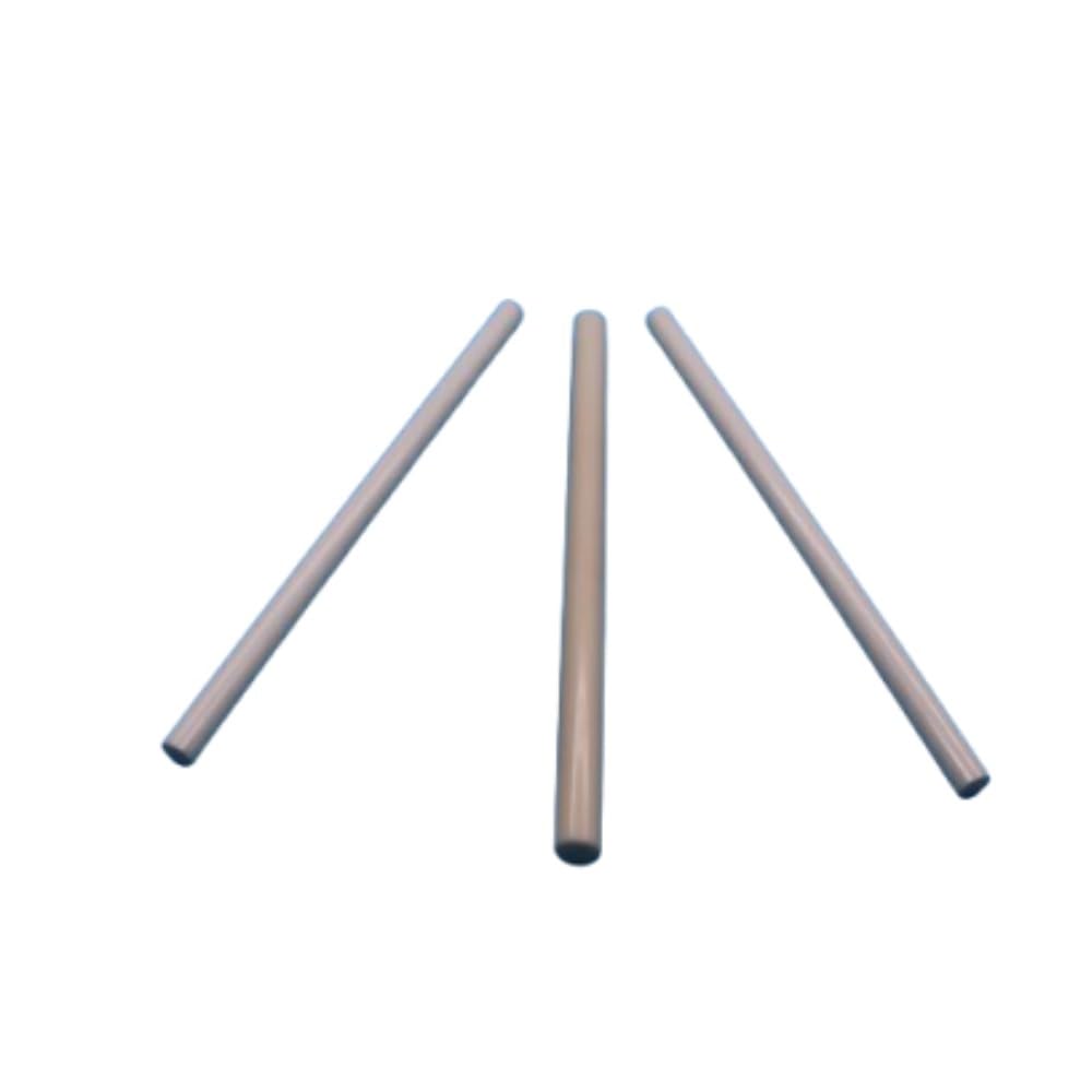 Tige de suspension en céramique, outil de combustion de four de 3mm de diamètre, support de combustion suspendu en céramique, tige de feu suspendue spéciale 10 pièces(20cm)