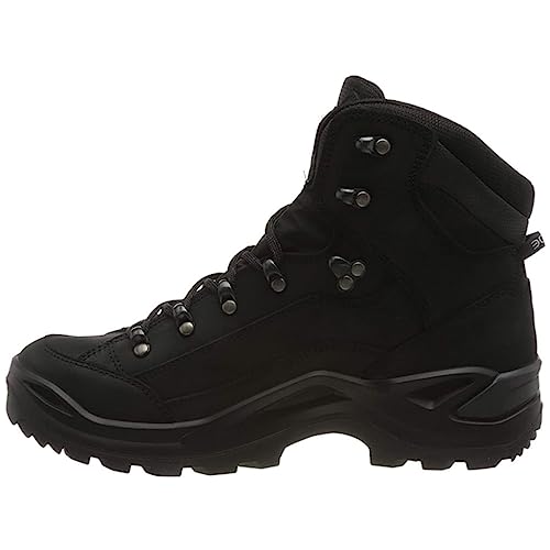 Image of LOWA Men's Renegade GTX Mid Hiking Boot (Deep Black, numeric 13)