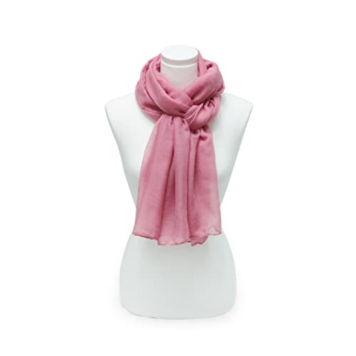 NEOAVT Spring Summer Cotton Feeling Women Solid Color Light Soft Long Scarf Wrap Shawl2