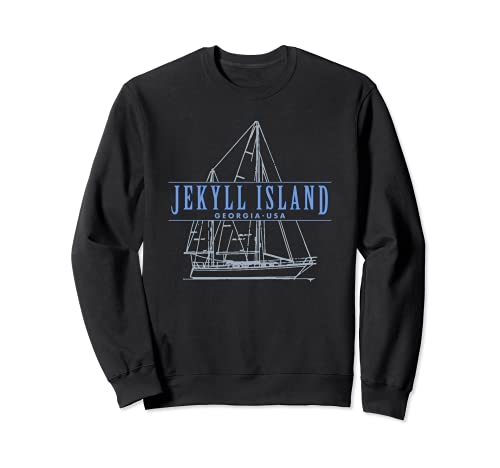 Jekyll Island Georgia souvenir vela Sudadera