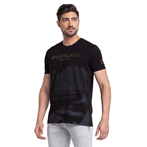 Image of Spykar Men's Slim Fit T-Shirts