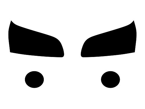 Rvinyl Headlight Tint Covers Compatible with Nissan Maxima 2000-2003 - Installation Kit