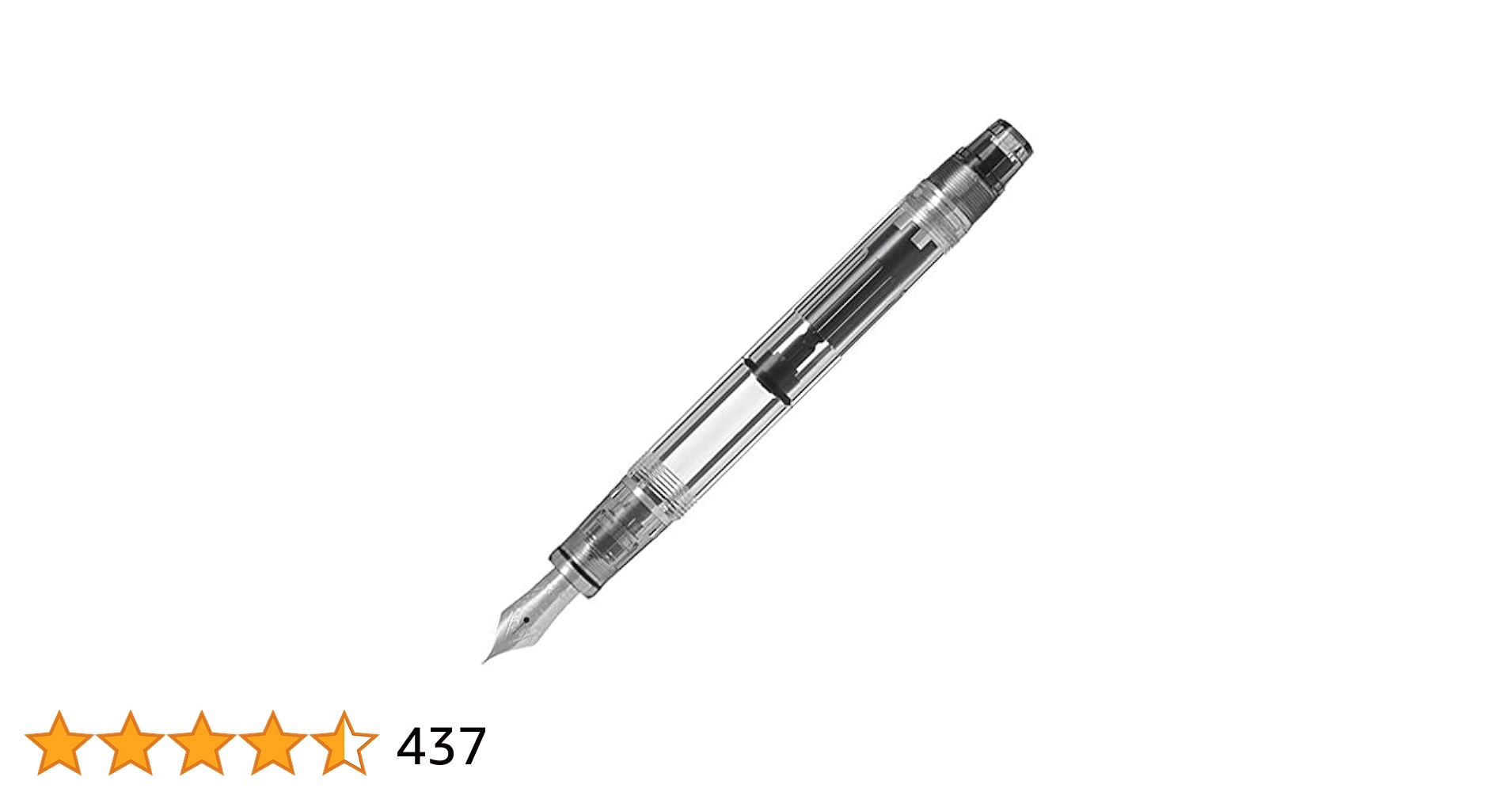 PILOT 万年筆 カスタムヘリテイジ92 FM ニブ CUSTOM（PILOT） PILOT 万年筆 カスタムヘリテイジ92 透明 ノン