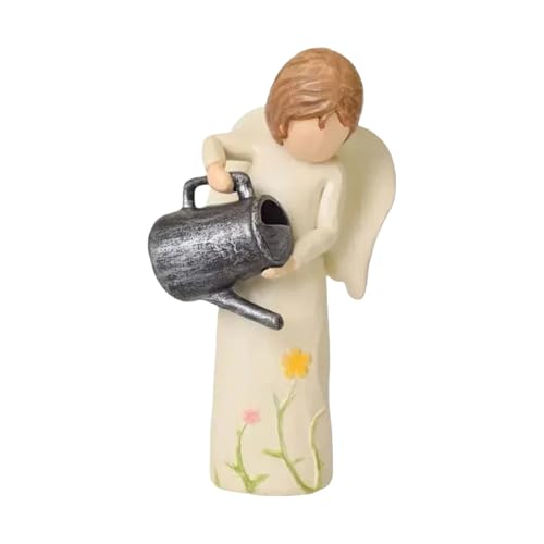Figurines D'ange – Ange De Jardin, Statues D'ange De Jardinage, Statue Sculptée Et Peinte À La Main, Décoration En Résine Pour Chambre À Coucher, Jardin, Cour, Patio, Balcon, Salon Intérieur, Chambre
