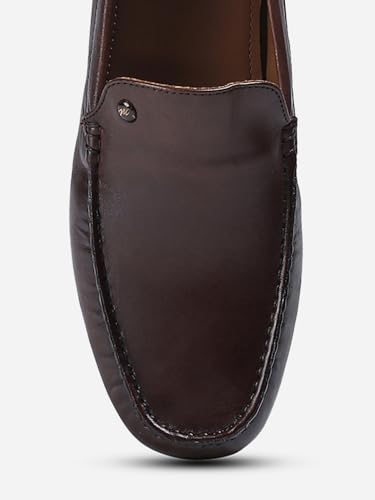 Image of Monte Carlo Mens Solid Slip on Genuine Leather Loafers (201805FW)