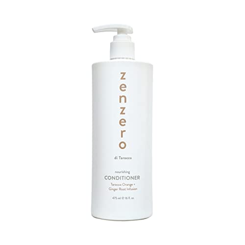 RAPSI, FRANCOFONTE BARONESSA CALI, SICILY, ITALY ZENZERO Conditioner Tarocco Orange + Ginger Root, Ginger and Citrus Nourishing Conditioner For Clean, Shiny and Manageable Hair