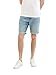 Produktbild TOM TAILOR Herren Slim Jeans Bermuda Shorts, 10111 - Clean Bleached Blue Denim, 34