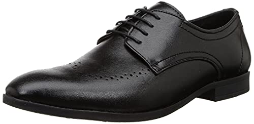 10 Best Bata Formal Shoes Under 1000 in India: Exclusive Collection 4 BATA Men's Magnus Laser Black Formal Shoes - 7 UK (8216715)