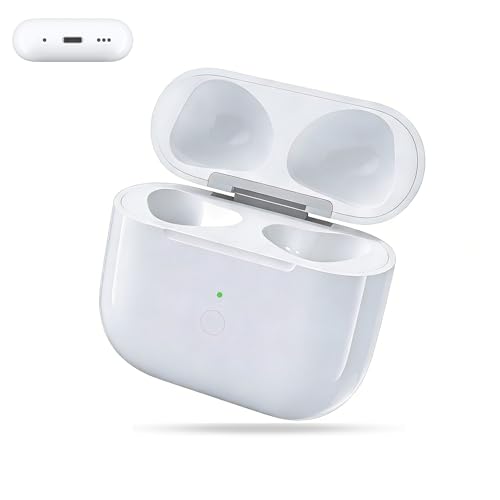 Replacement Charging Case for AirPods 3rd Generation Only Compatible with AirPod 3rd Gen Charging Case (Not Pro 3) with Pairing Sync Button No Earbuds (Lightning-Port)