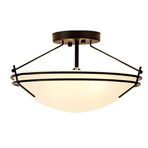Preisvergleich Produktbild JYDQM Retro Design, einfacher Landhausstil, Practical-Deckenleuchte, Wohnzimmer Schlafzimmer Esszimmer Atmosphärisch Kunst Lampen Beleuchtung