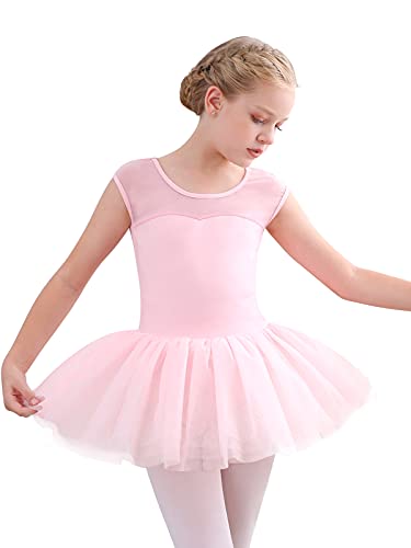 Stelle Ballet Leotards for Girls Toddler Leotard with Tutu Skirt Dance Tutu Dress (Little/Big Kid)4