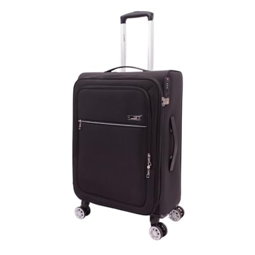 High Quality Luggage Set with 8 Spinner Wheels for Easy Travelling, Black2