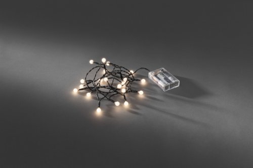 Konstsmide 1492-107 LED Globe luci, in plastica