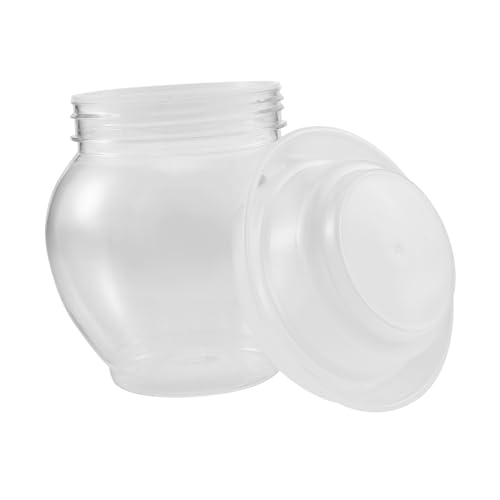 Hemobllo Tarro Transparente Para Fermentación Con Tapa Grande Frasco Hermético Para Encurtidos y Almacenamiento De Verduras Cocina Recipiente Práctico Para Conservar Alimentos