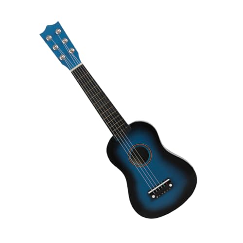 HEMOTON Beginner Guitar 21 Inches Acoustic Guitar for Kids Youth Folk Instrument String Accessories Random Color
