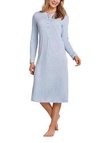 Preisvergleich Produktbild Schiesser Damen 1 / 1, 110cm Nachthemd, hellblau, 054