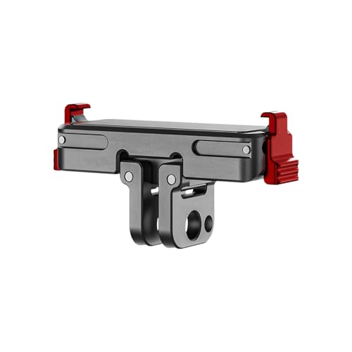 マグネット式クイックリリースベース Insta360 GO Ultra対応 アルミニウム合金カメラマウント 1/4スレッド&シリコンパッド付き