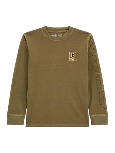 GUESS Boys' Eco Oversize Patch Logo T-Shirt