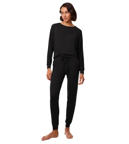 Triumph Mujer Cozy Comfort Cozy Trouser, Black, 38
