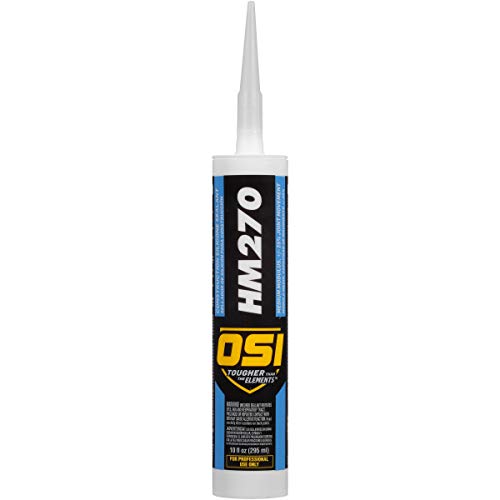 Loctite 1493960 White HM-270 Construction Silicone Sealant Tube, 10 oz