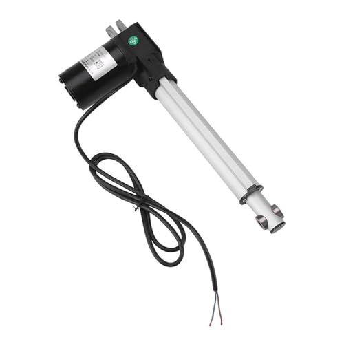 Pequeño cilindro eléctrico de 12 V CC - Motor lineal - Carrera: 100-500 mm - 6000 N max - Multifunción - Motor lineal para Heavy Duty, eléctrico, coche médico (400 mm)