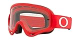 Oakley O-Frame Motocross Brille (Red/White,One Size)