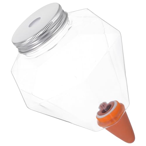 Yardenfun ダイヤモンド型自動水やり器 室内植物用点滴灌漑システム 低メンテナンス均一散水 旅行中も の植物自己給水装置