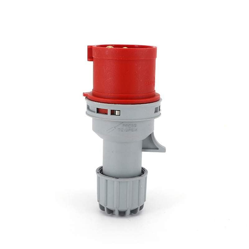IEC60309 Waterproof CEE Industrial Connector Plug 4Pin 16A 380V-415V 3P+E IP44 (Type-1）