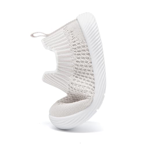 Image of MORENDL Baby Toddler Walking Socks Non-Slip Breathable Unisex Casual Sneakers