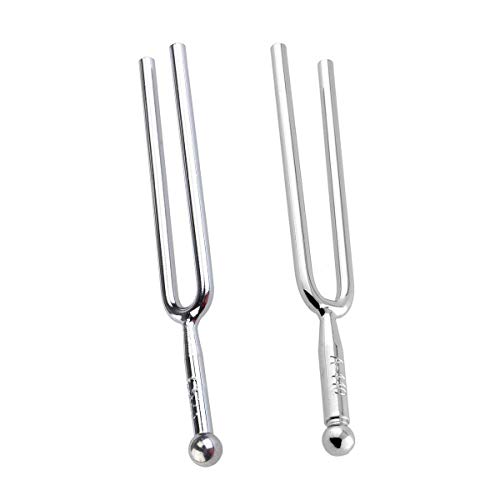 Timiy A 440Hz + C 523Hz Instrument Tuner Metal Tuning Fork